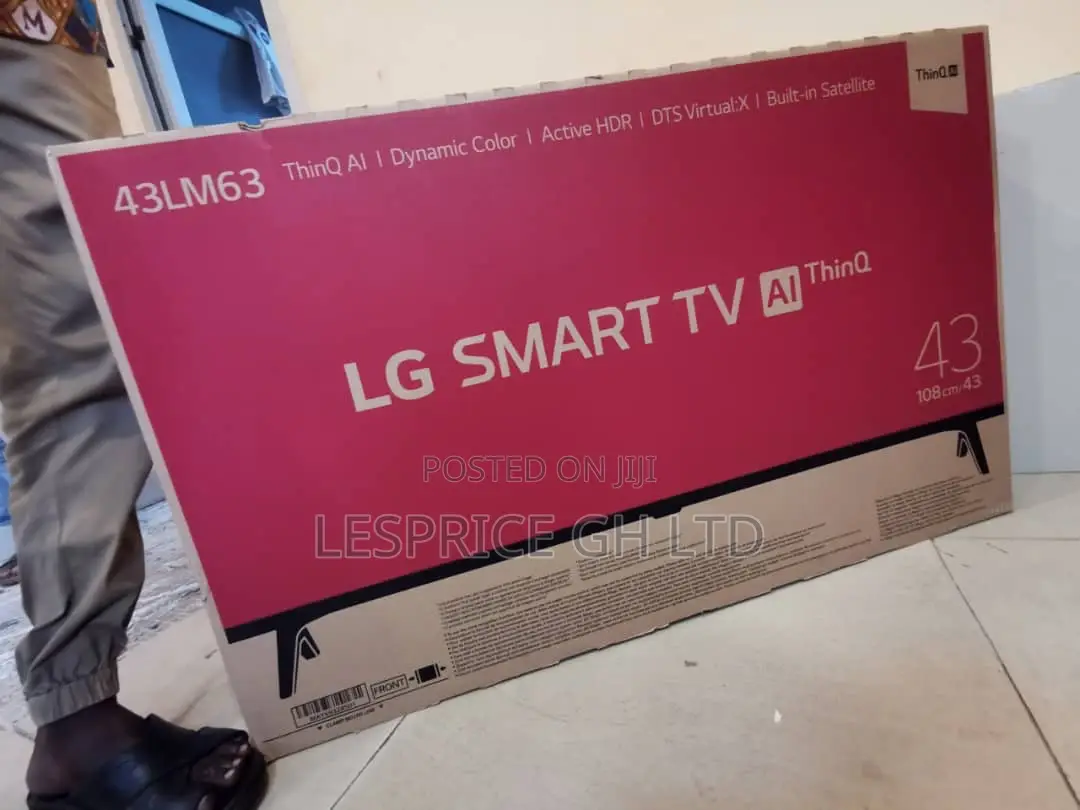 LG 43” Android Smart Clear Tv