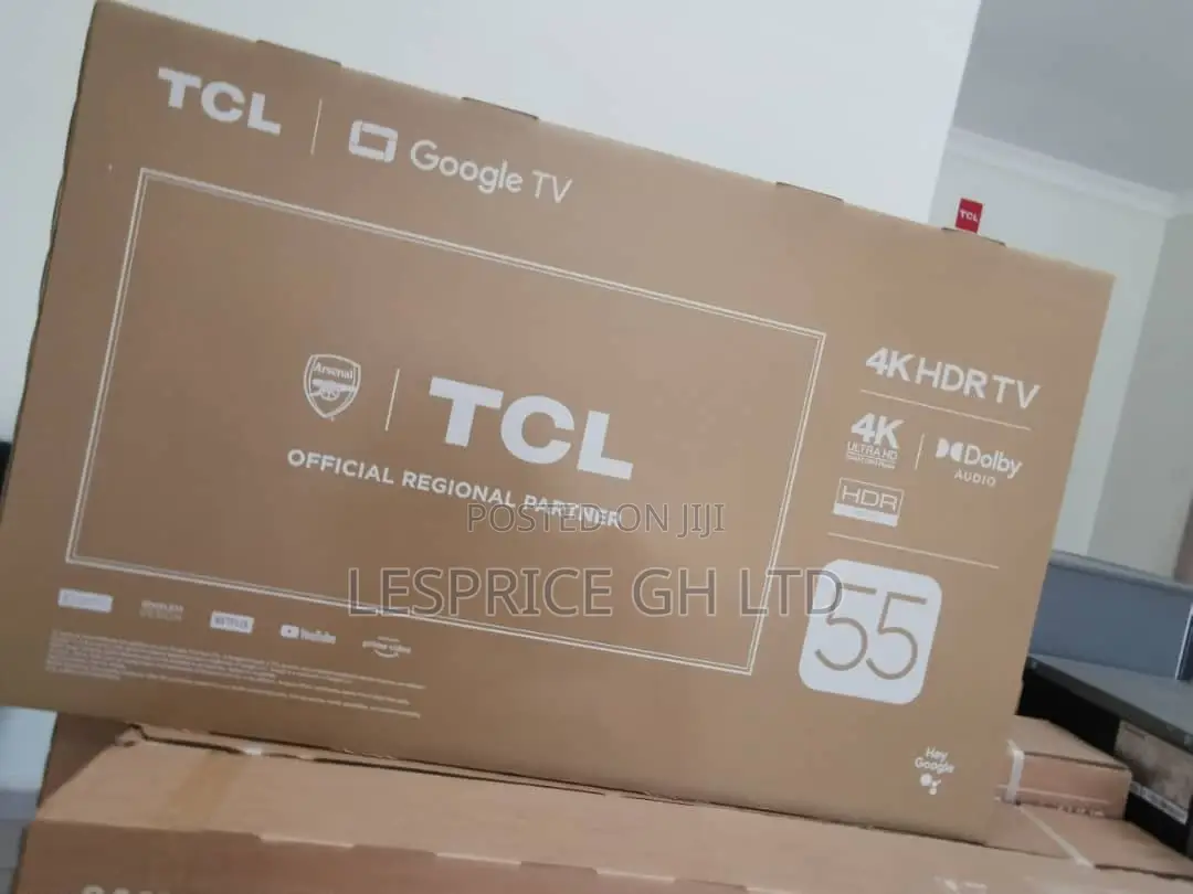 UHD// TCL 55” Android Dolby Tv