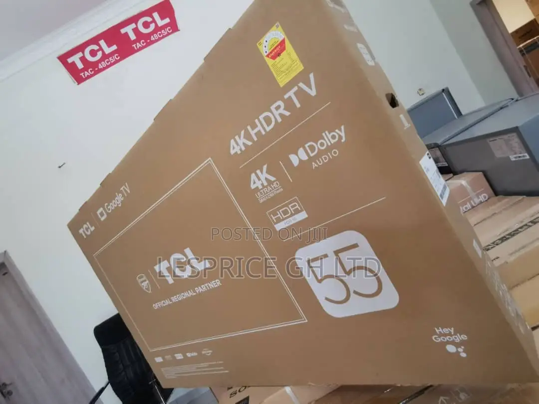 TCL 55” UHD Android Bluetooth Tv