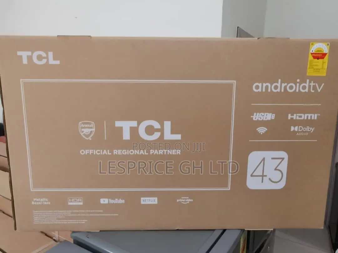 TCL 43” Smart Tv