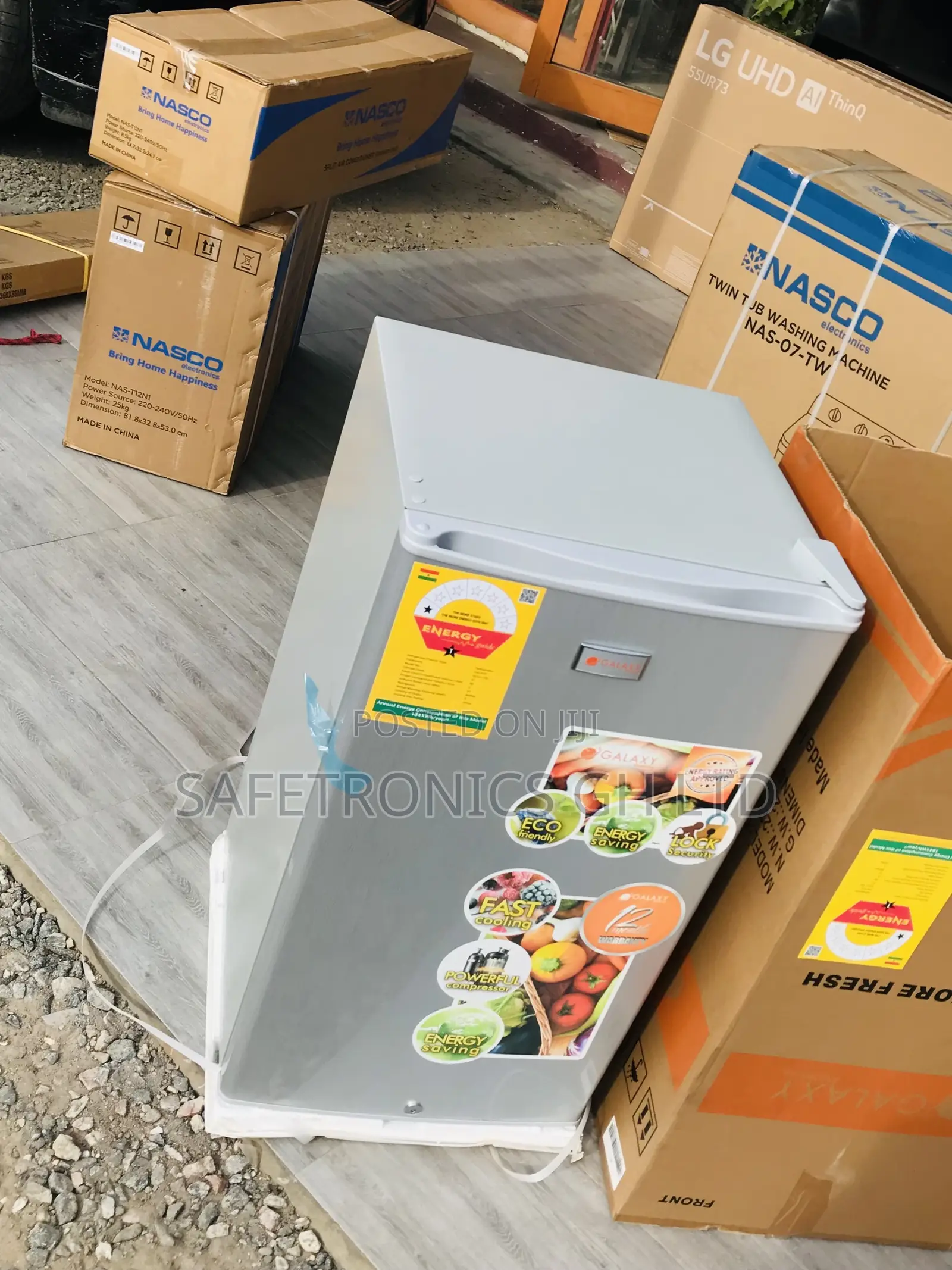 Genuine Mini Topfreezer 2 Doors Tabletop Galaxy 82L Fridge