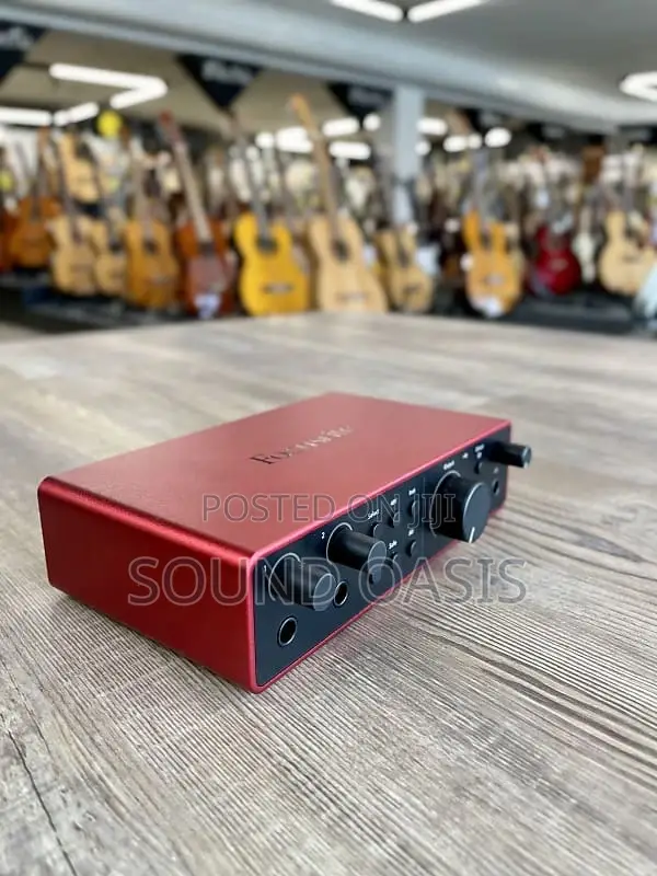 Focusrite Scarlett 2i2 4th Gen Usb Audio Interface
