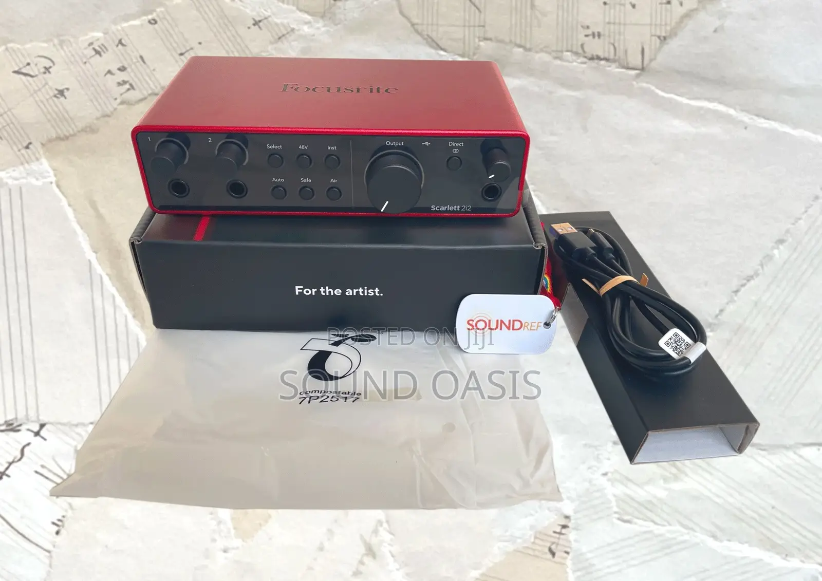 Focusrite Scarlett 2i2 4th Gen Usb Audio Interface