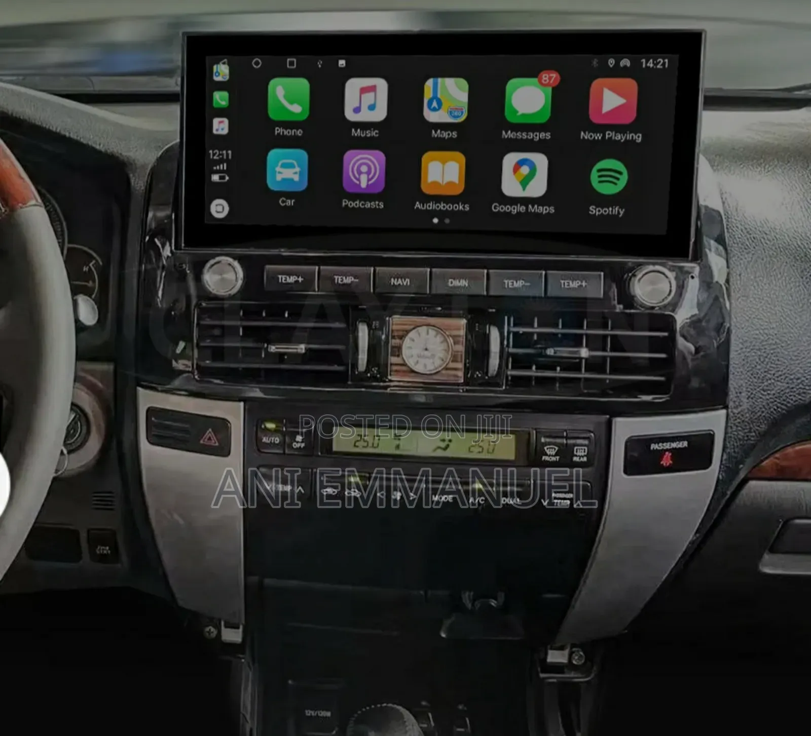 Toyota Prado 2002 to 2009 12.3inches Android