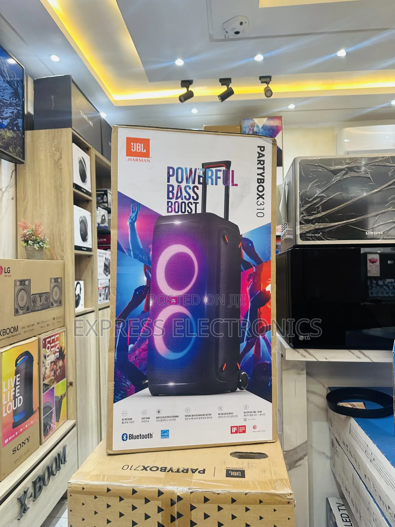 Zealous Sleek New Partybox 310 JBL SPEAKER