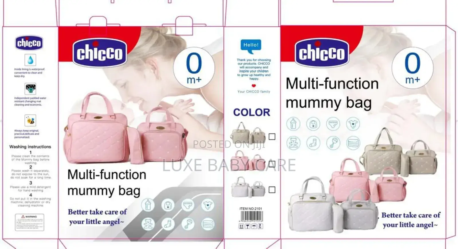Chicco 3 in 1 Diaper Bag