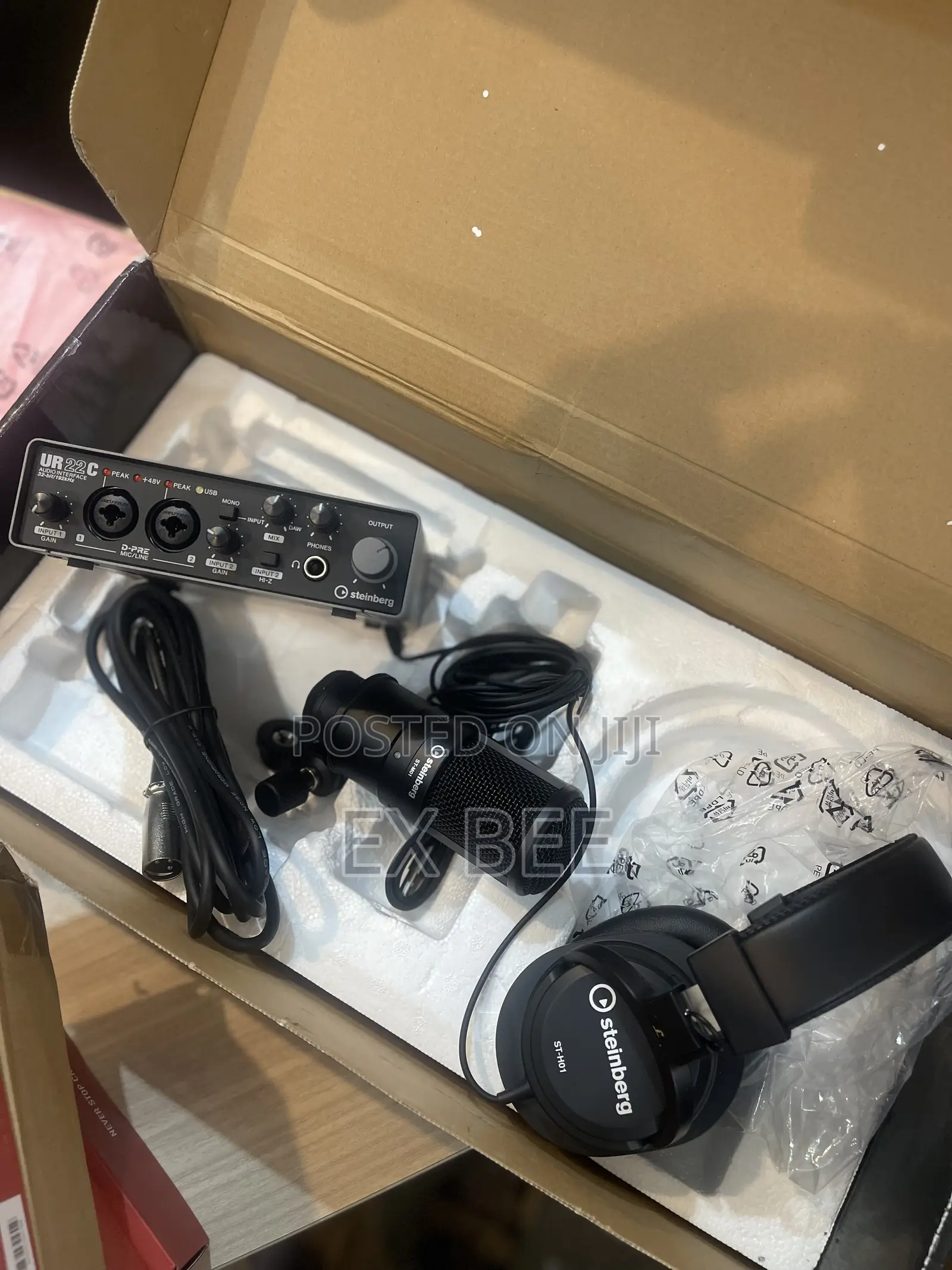 Steinberg Ur22c Studio Recording Bundle With Cubase Ai