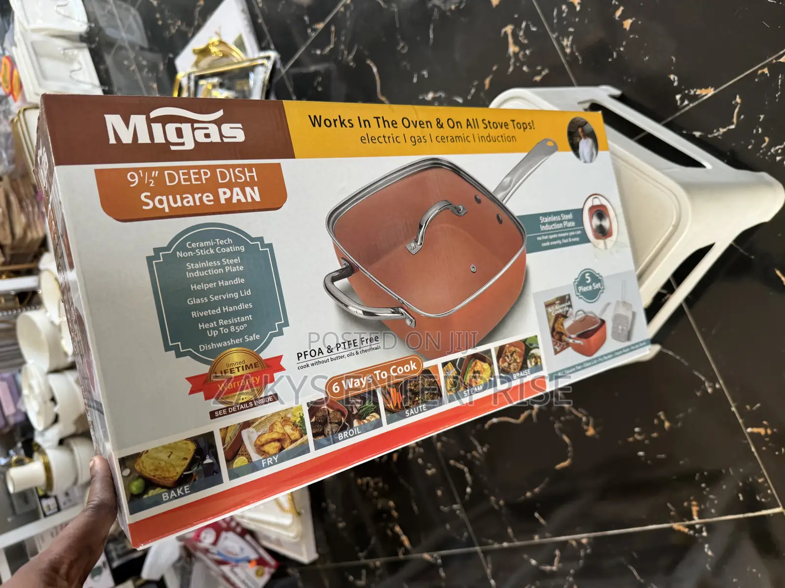 Copper Pan 4 in 1