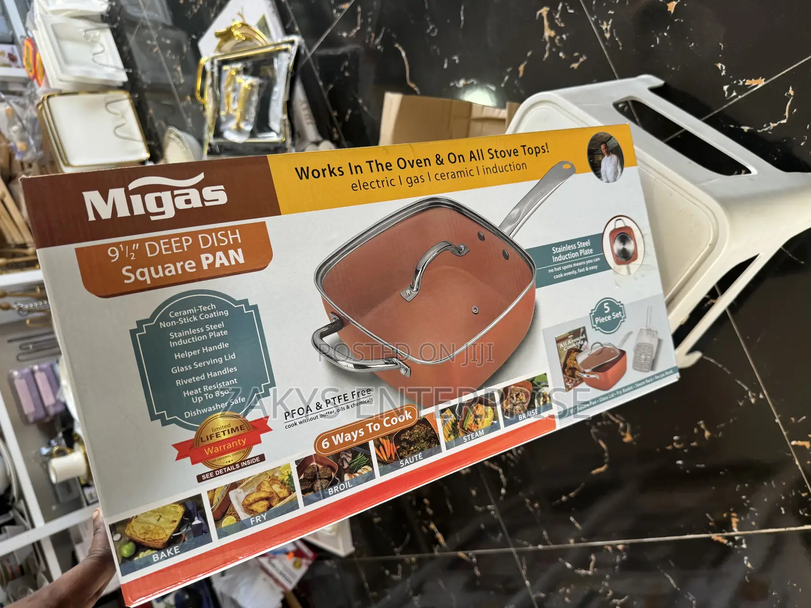 Copper Pan 4 in 1