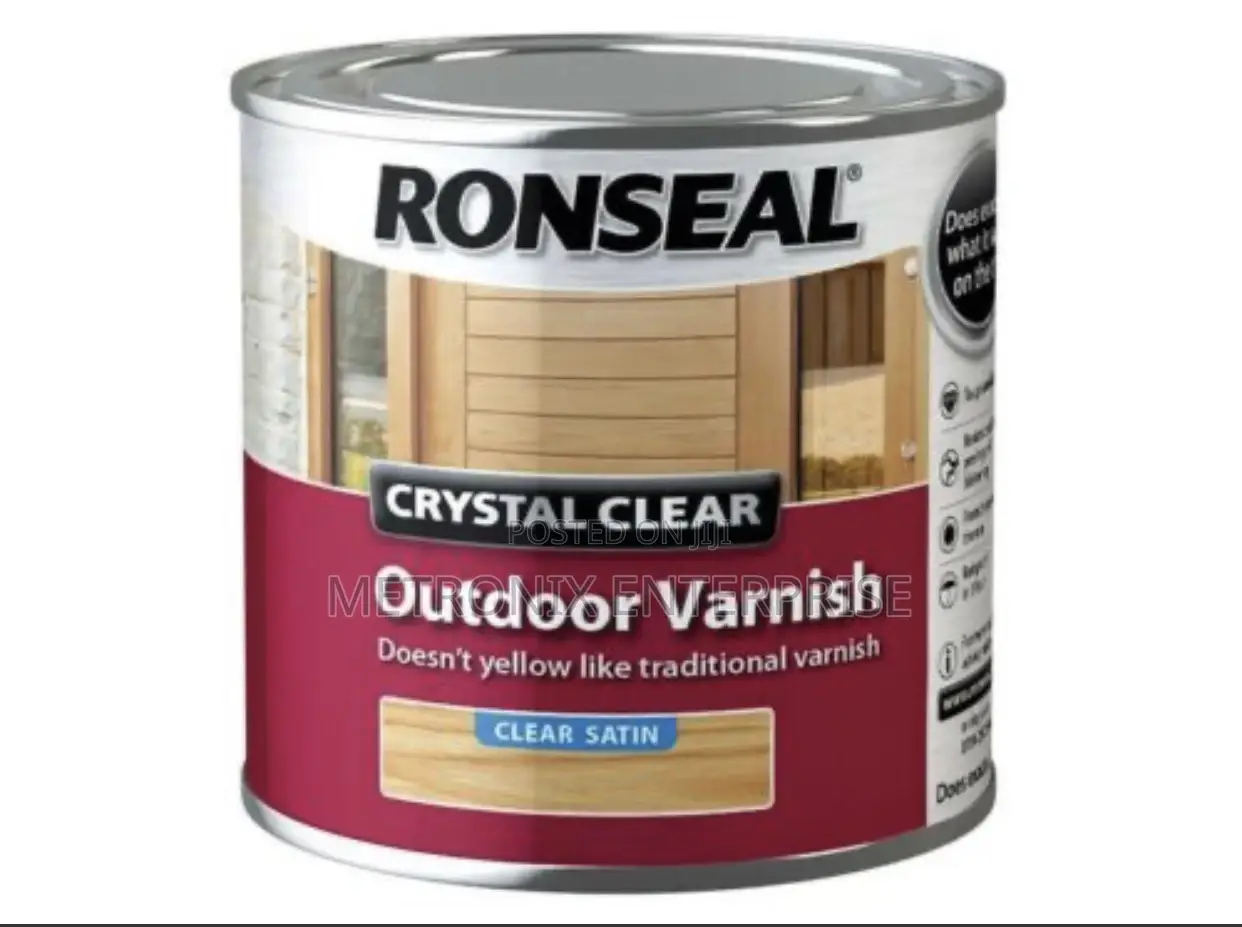 Wood Outdoor Varnish,Ronseal 2.5l