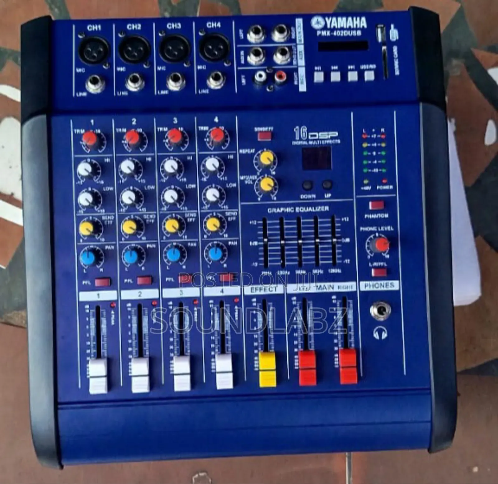 Yamaha Pmx402d 4-channel Powered Mixer