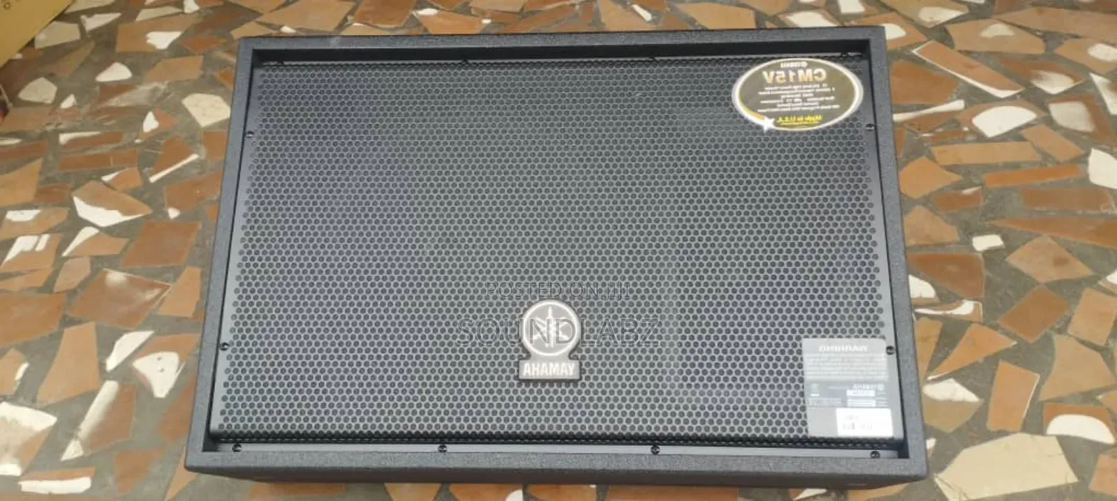 Yamaha Cm15v 500w 15 Inch Passive Floor Monitor