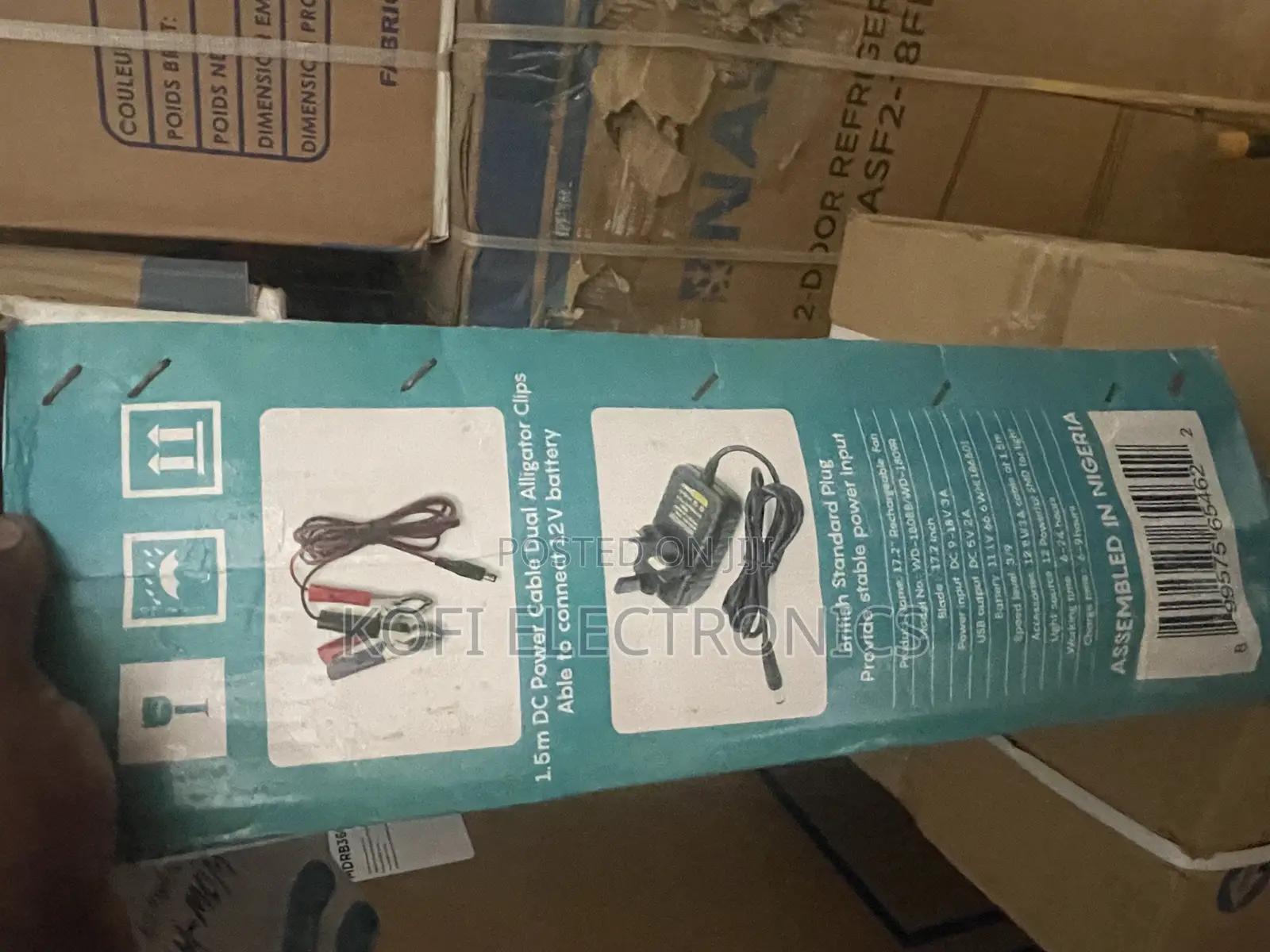 20hrs Operation Wow Wow-Win Rechargeable Solar Fan