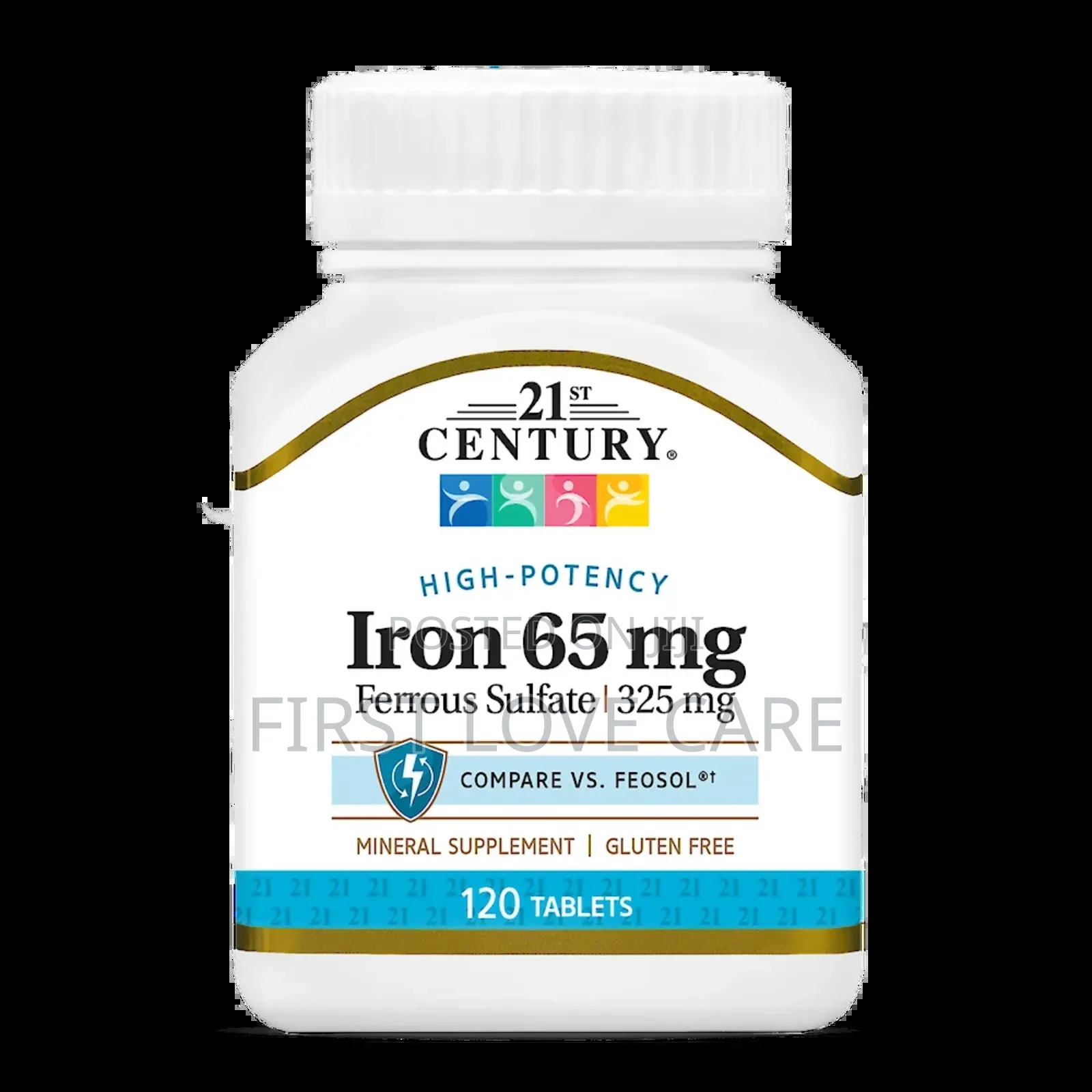 21st Century Iron 65mg 120 Tablet