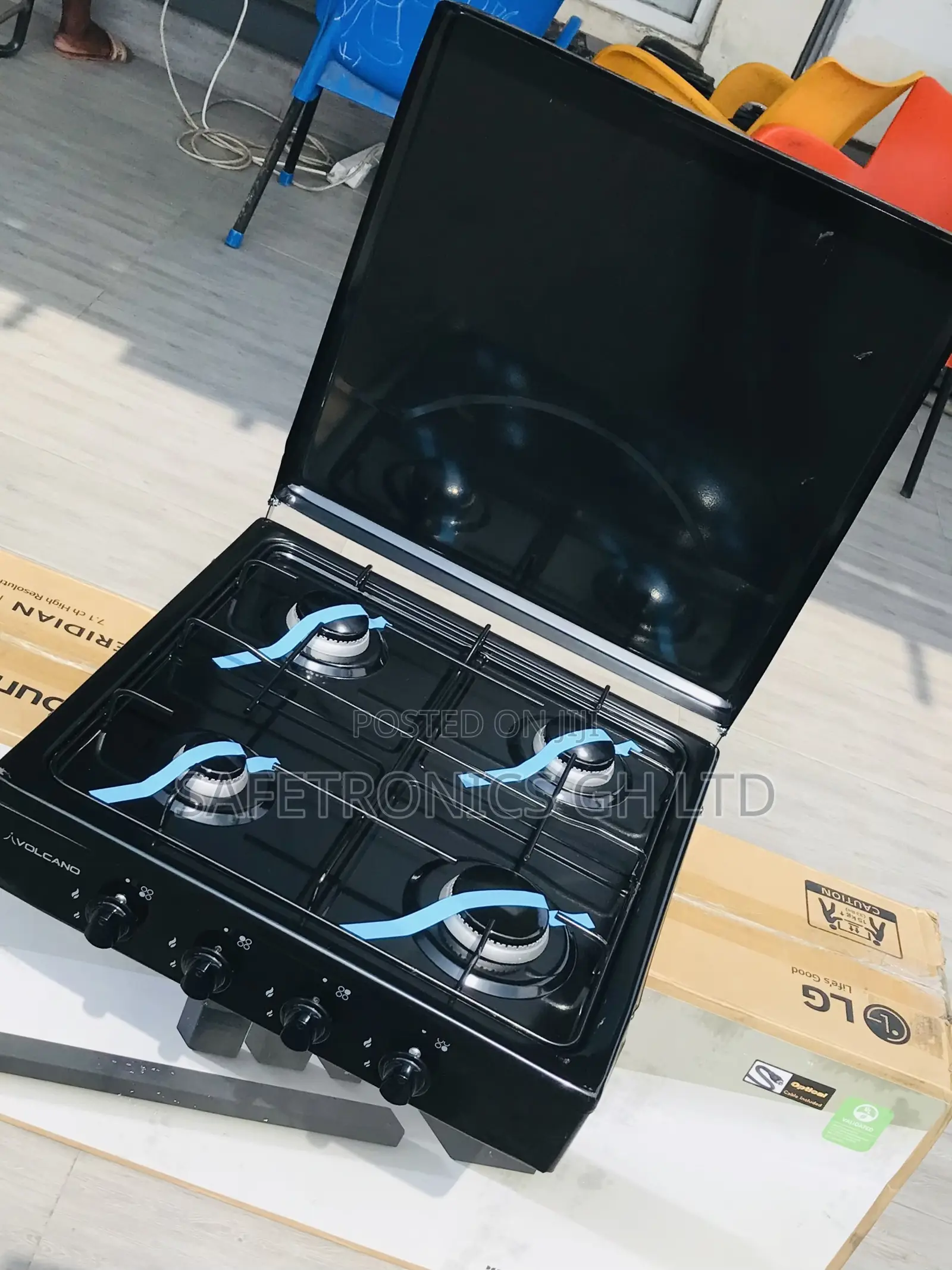 High Efficient Volcano 4 Gas Burner Mini Stove Tabletop
