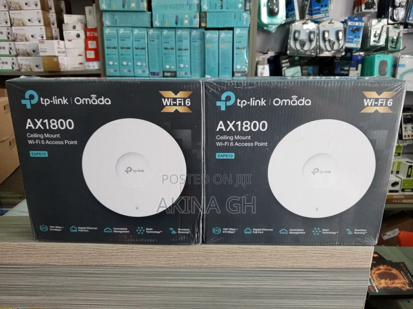 TP-Link Ax1800 Wi-Fi 6 Ceiling Mount Access Point Eap610