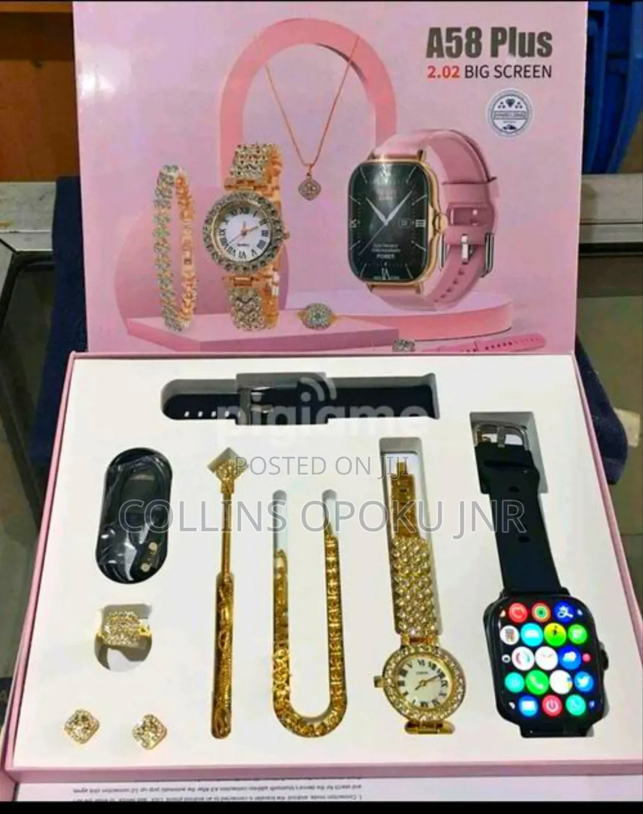 A58 Smartwatch Ladies Gift Box