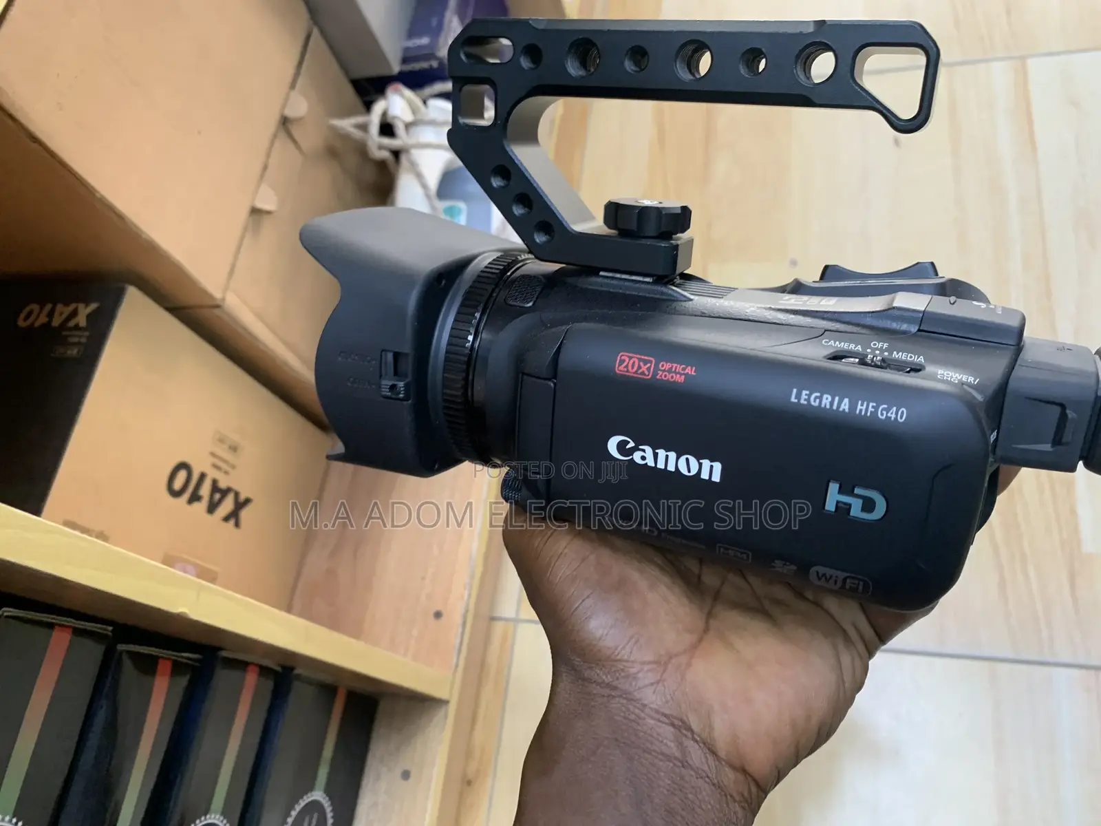 Canon G40 Video Camera for the Church Studio