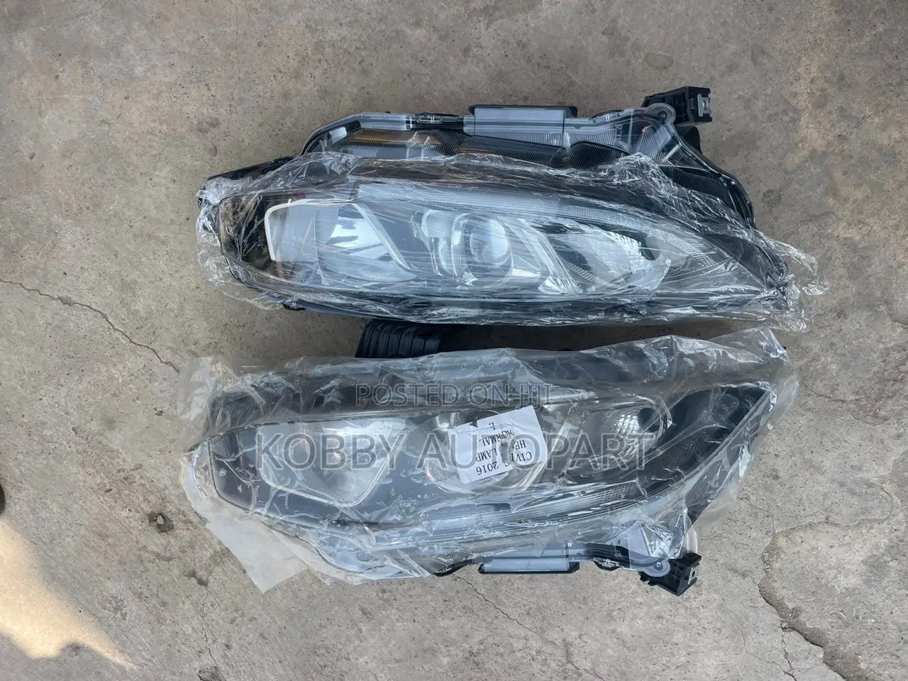 Honda Civic Headlight Pair 2016 2017 2018 2019 2020 2021
