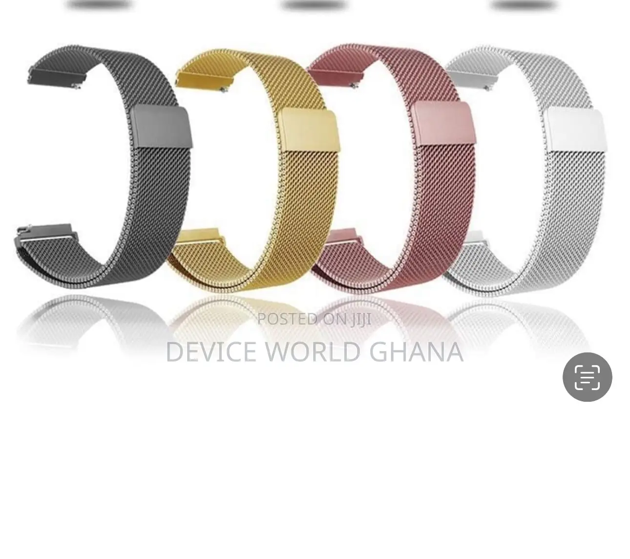 Milanese Stainless Steel Strap for Samsung Watches/Huawei/Or