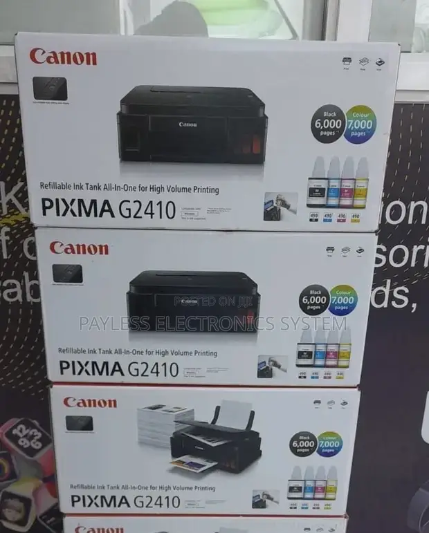 Canon Pixma G2410 A4 Multifunctional Colour Printers