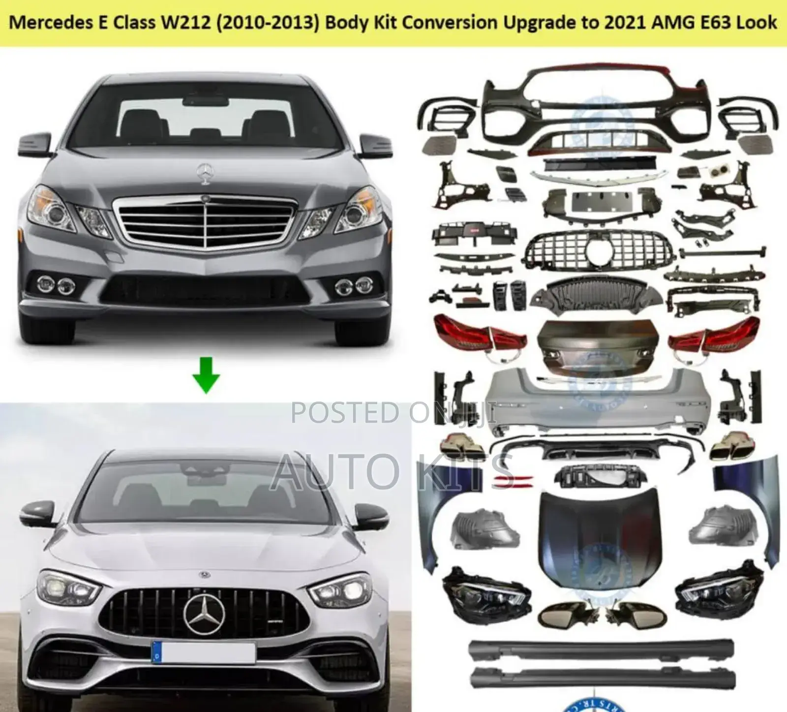 Mercedes Benz 2013 Eclass Upgrade to 2021