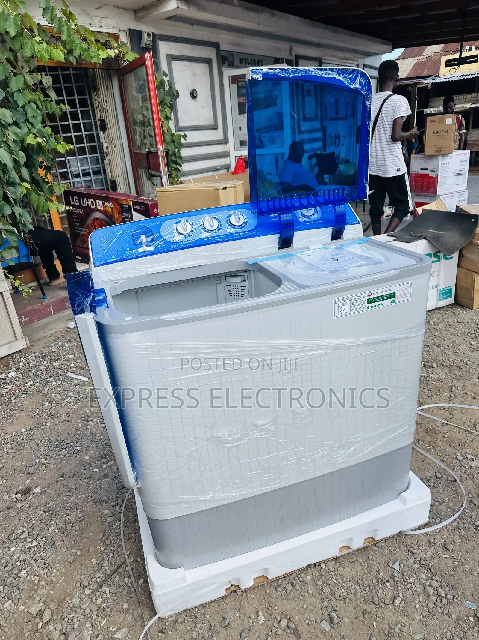 Program Selection Haier Washing Machine 18kg Topload