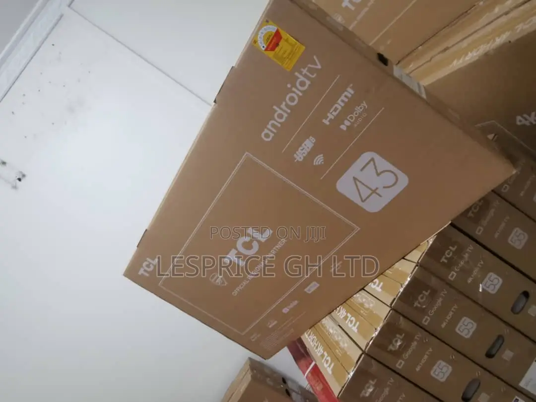 Clear Sound// TCL 43” Smart Tv