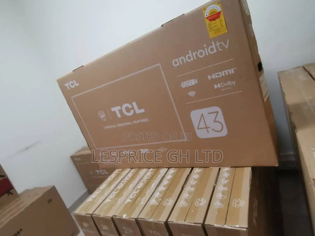 TCL 43” Smart Bluetooth Tv