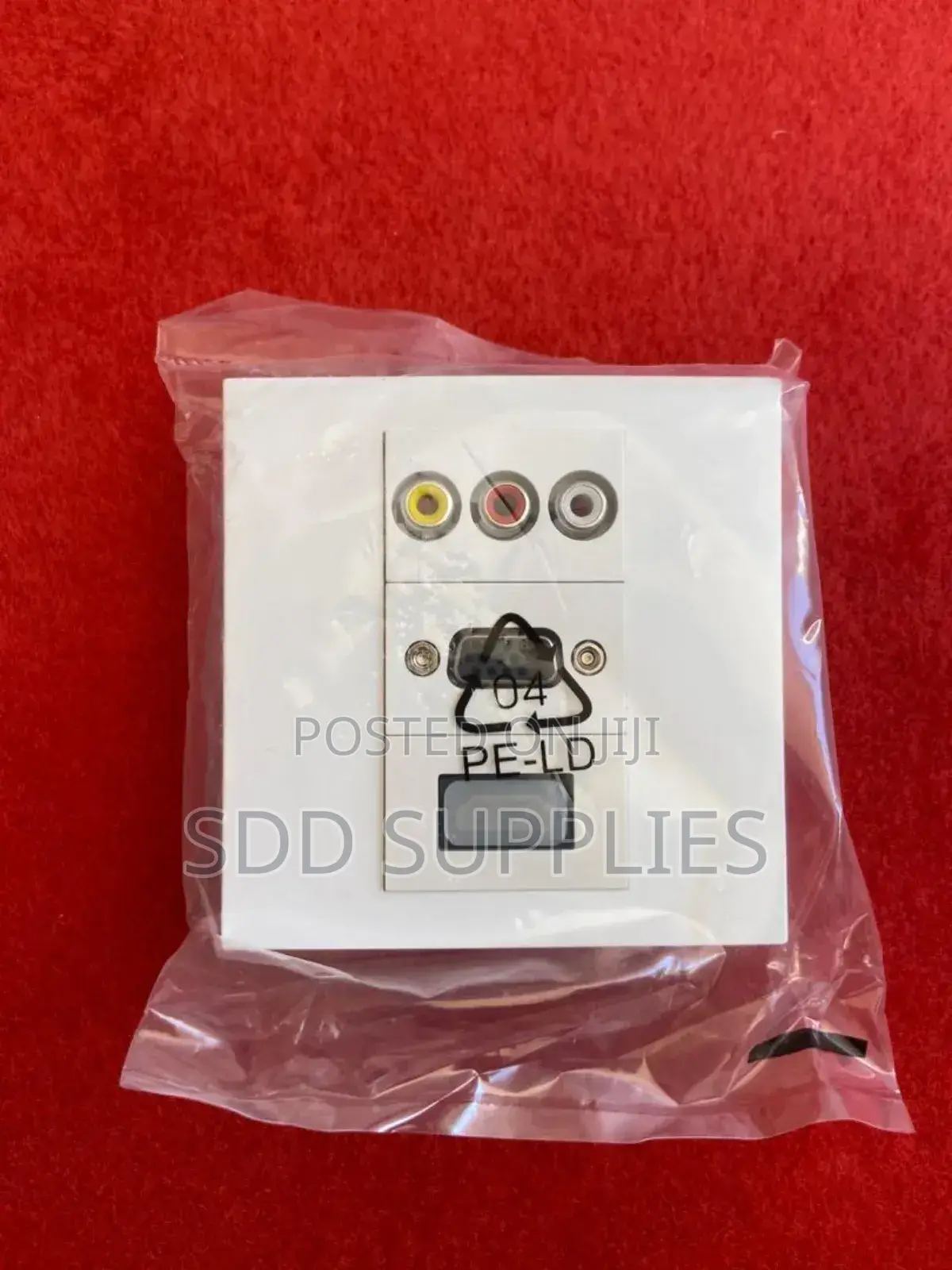 Face Plate ( HDMI + VGA + AV) Wall Plate