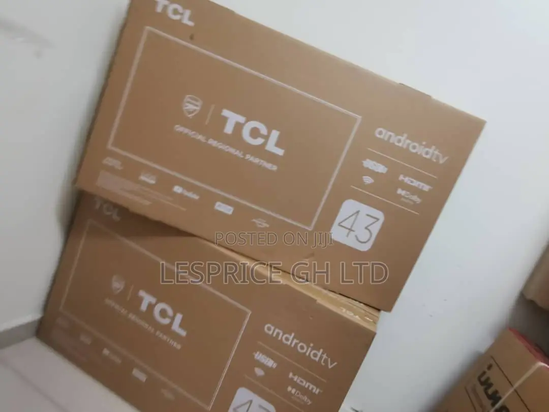 TCL 43” Android Smart Inbuilt Digital Tv