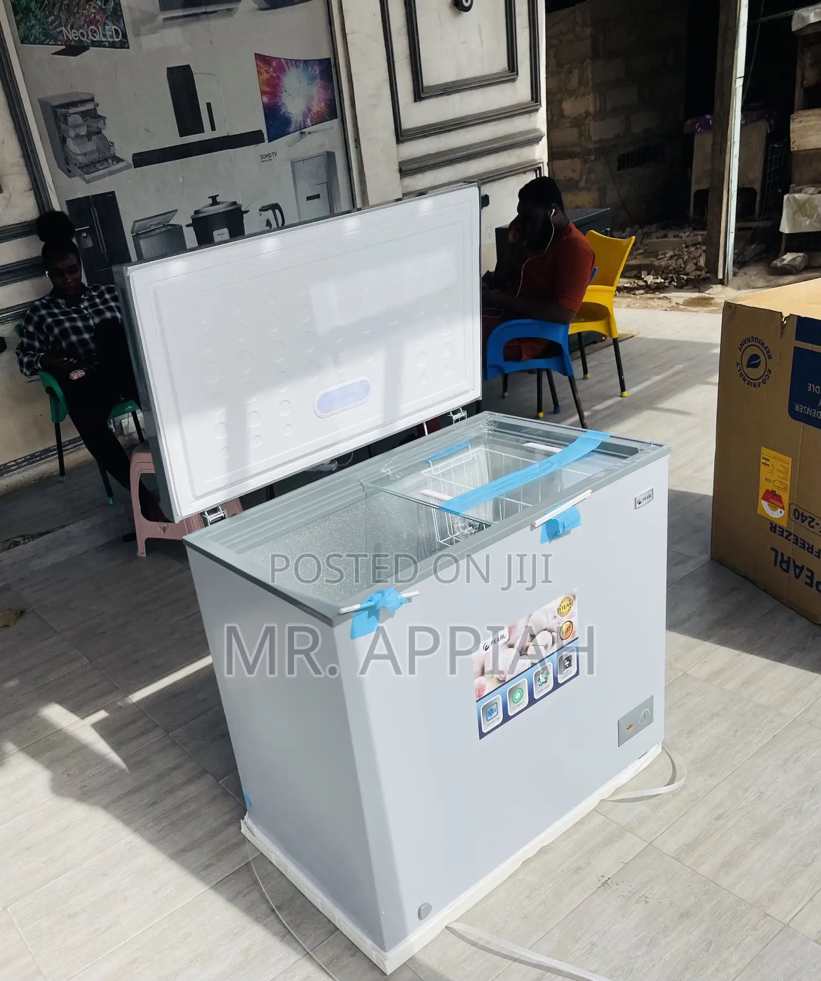 Buy Quality Pearl PCF-240 Electric Freezer(200L)Gray.