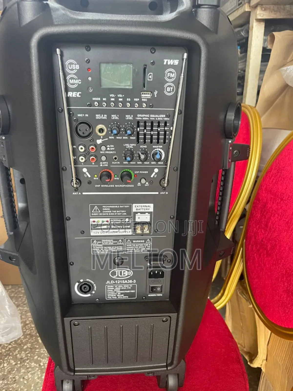 JLD 15inches Active Rechargeable Speaker