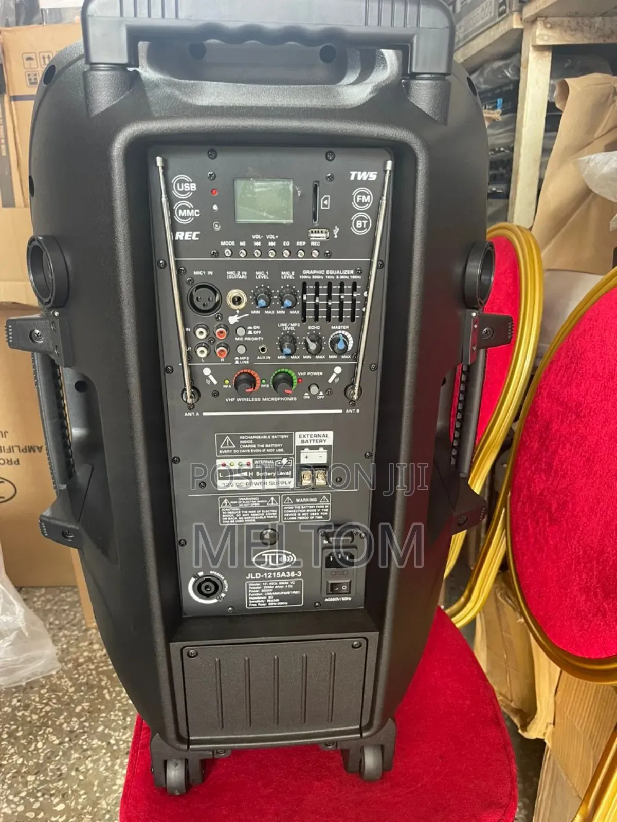 JLD 15inches Active Rechargeable Speaker