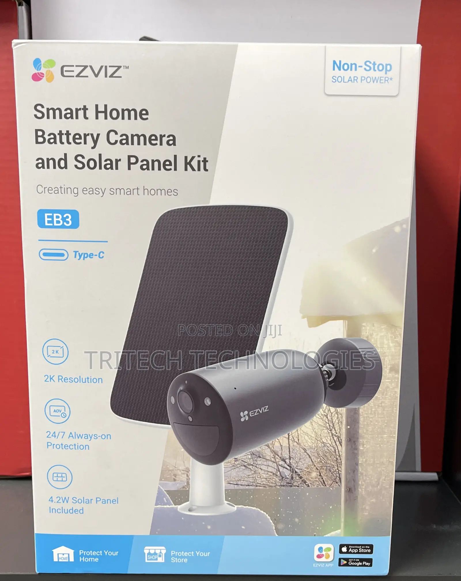 Ezviz Eb3 Standalone Smart Home Battery Camera Outdoor