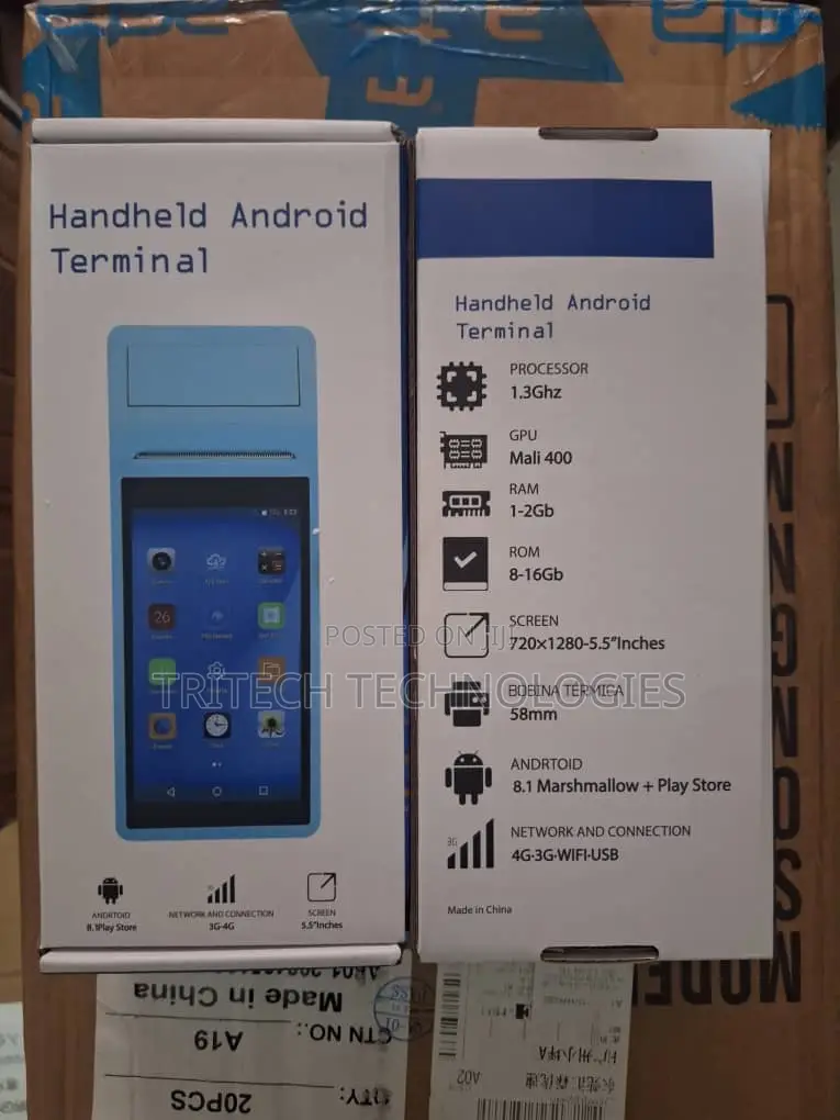 Android Handheld Pos Terminal (Machine)