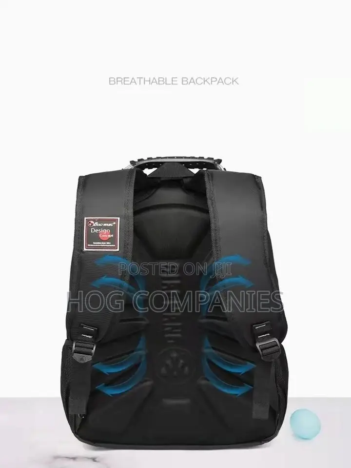 Waterproof Laptop Travel Tablet Leather Backpack School Bag