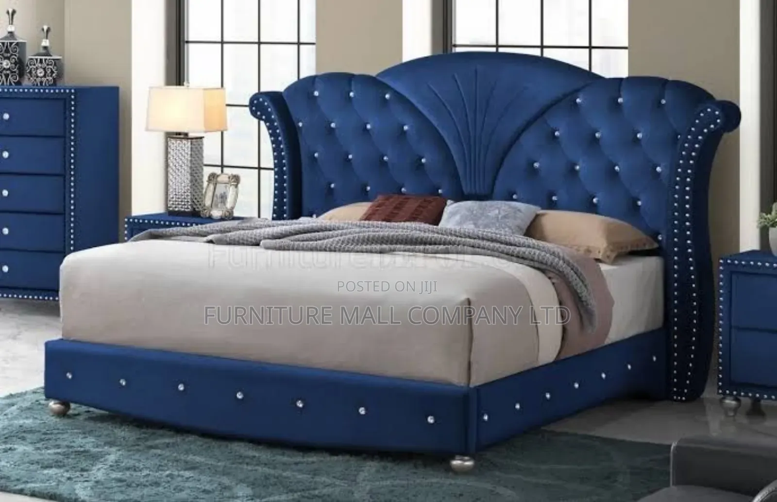 Orthopedic King Size Bed With Mattress.Free Delivery