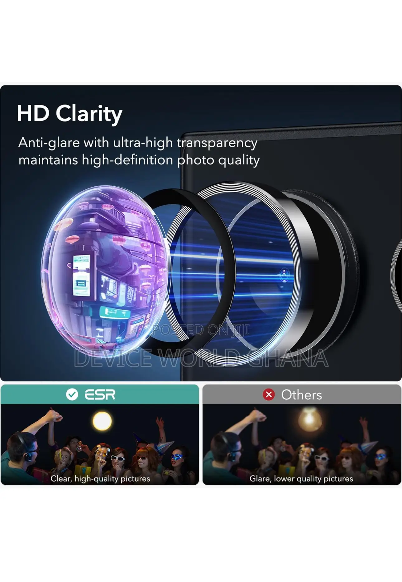 Camera Lens Protector (Rings) for Samsung S26ultra S25u S24u S23u S22u