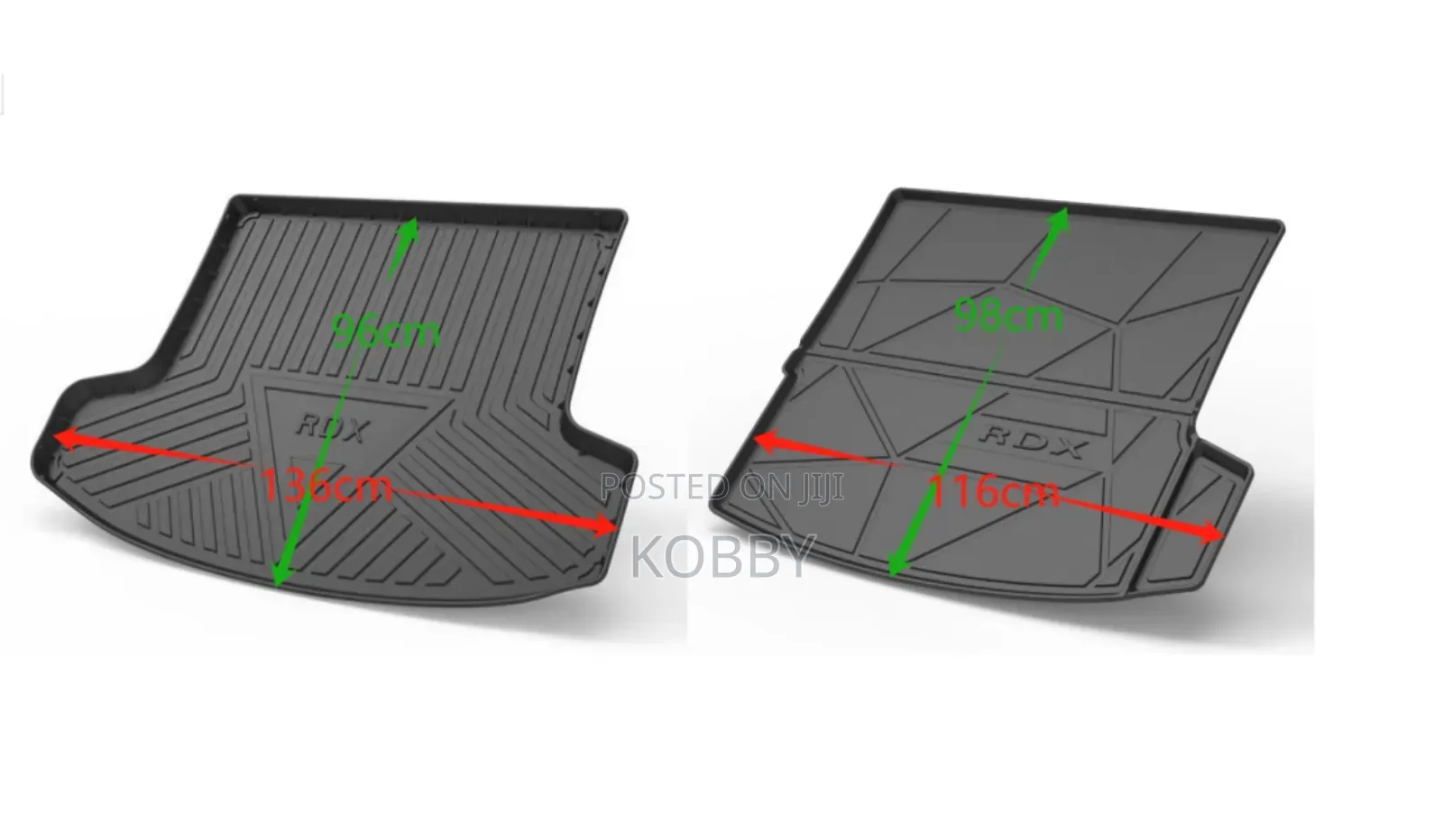 Acura RDX 2018-2023 Rear Cargo Boot Trunk Mat