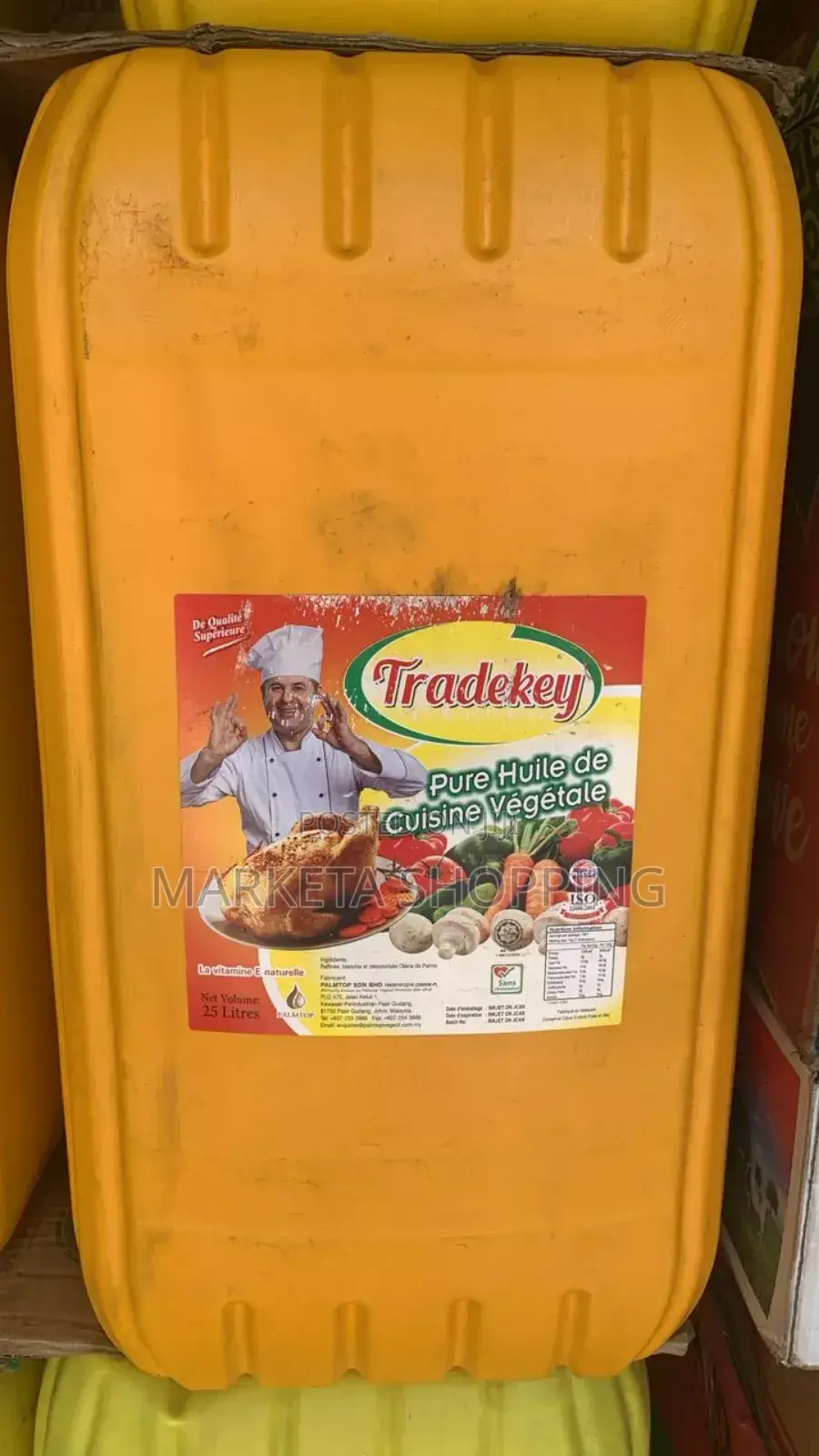 Tradekey Vegetable Oil 25l
