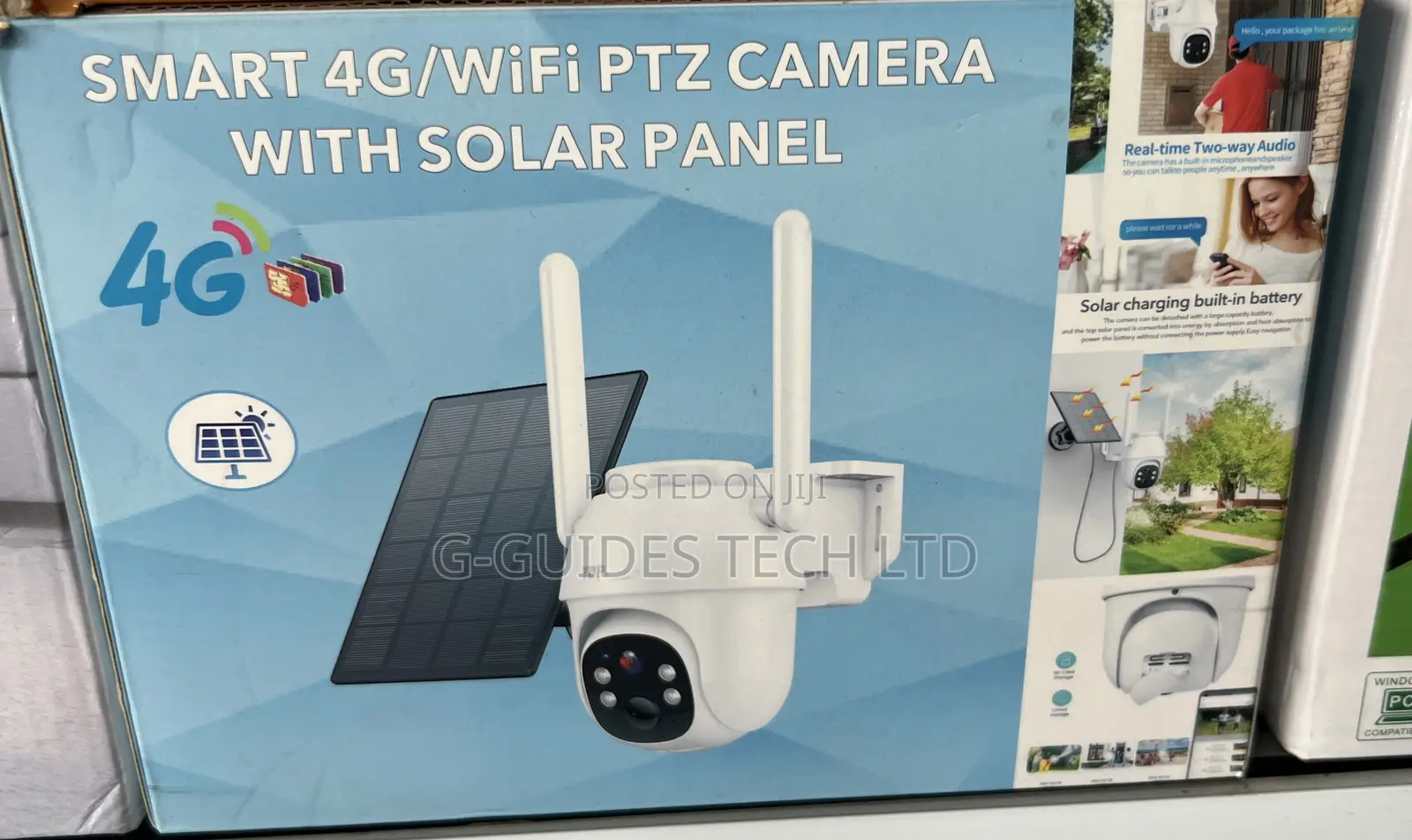 Top Vision 4g Solar PTZ Camera 3mp