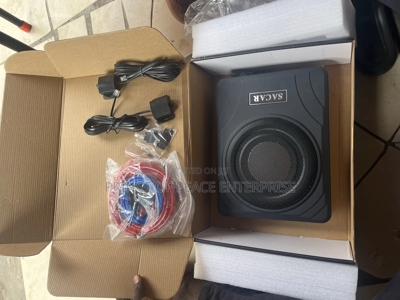 Sacar Flat Subwoofer ( 8 Inches )