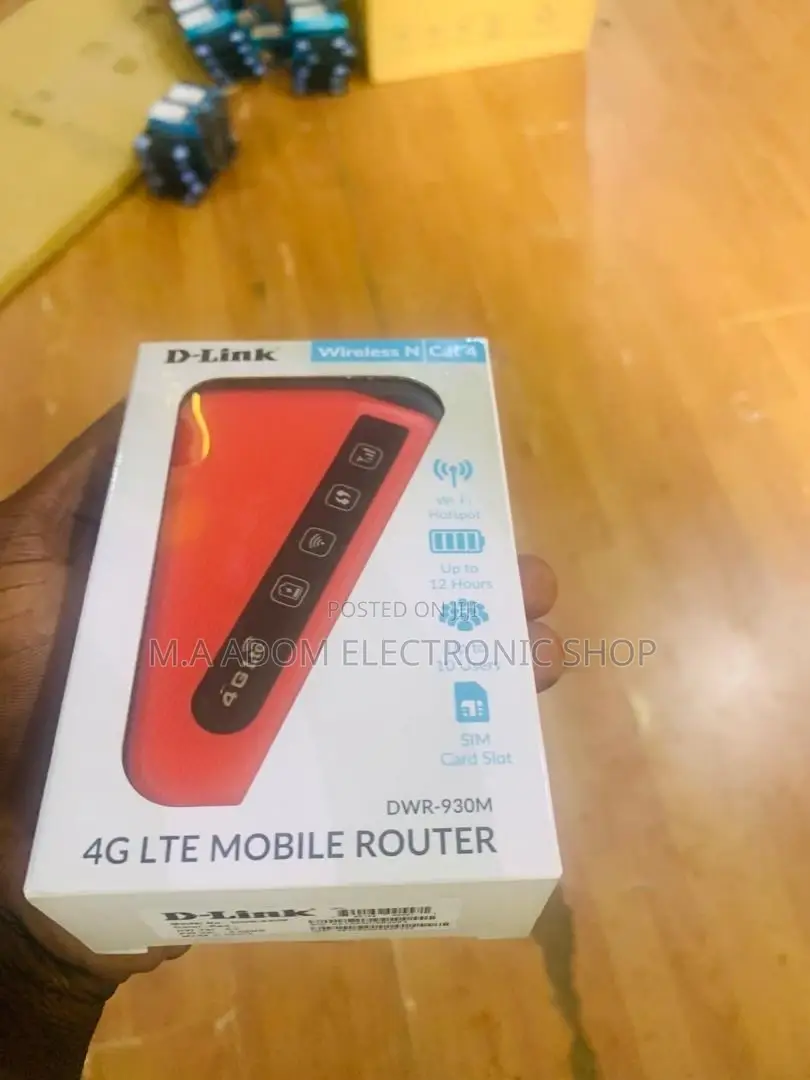 D-Link DWR-930M Portable 4G LTE Router