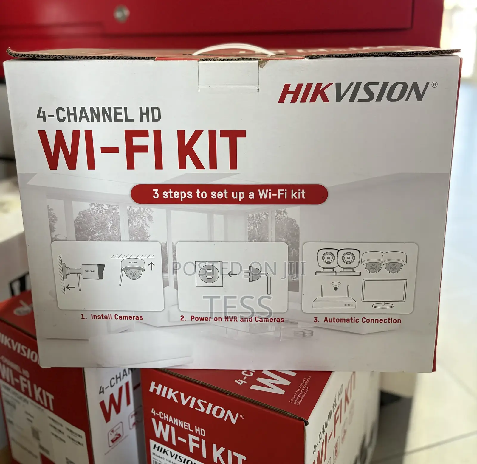 Hikvision Wifi Kit Dome 2MP With 1TB HDD NK42W1H-1T(WD) B