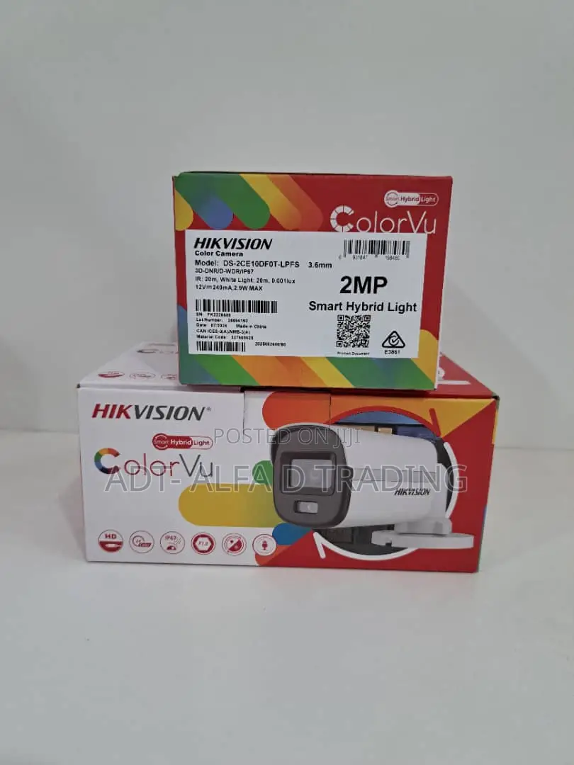 Hikvision 2m Colorvu Bullet Camera + Audio