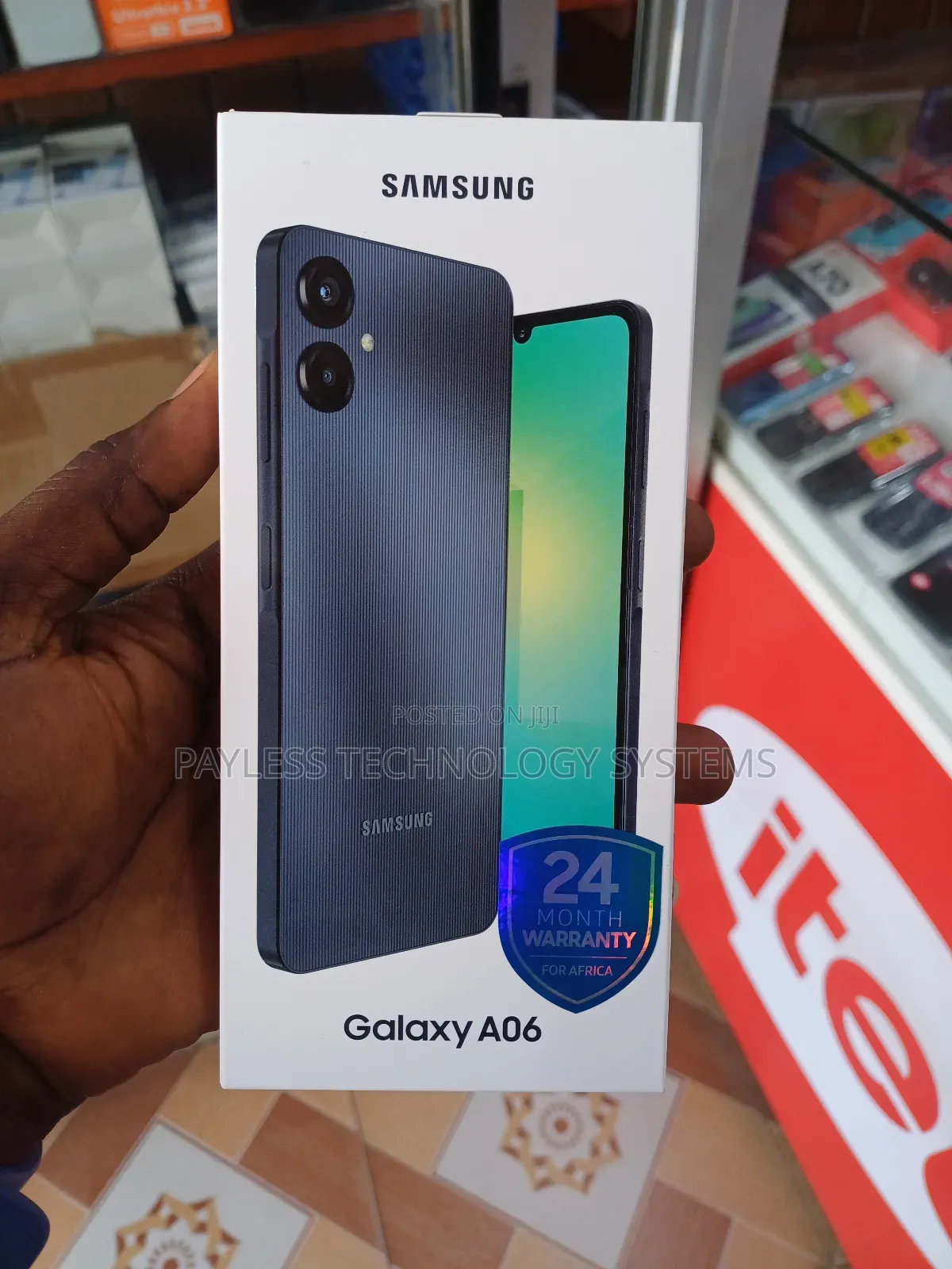 New Samsung Galaxy A06 128 GB Black