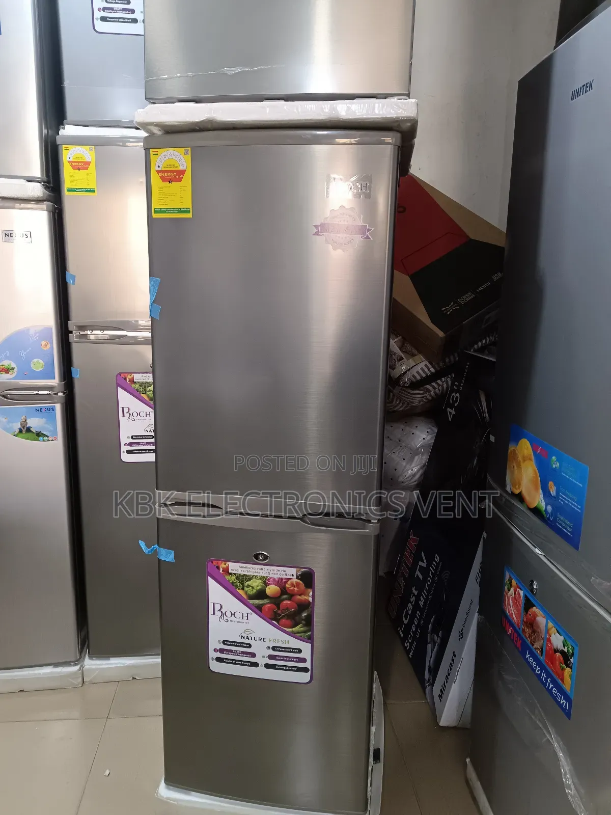 Roch Rfr200b(140ltr) Double Door Refrigerator