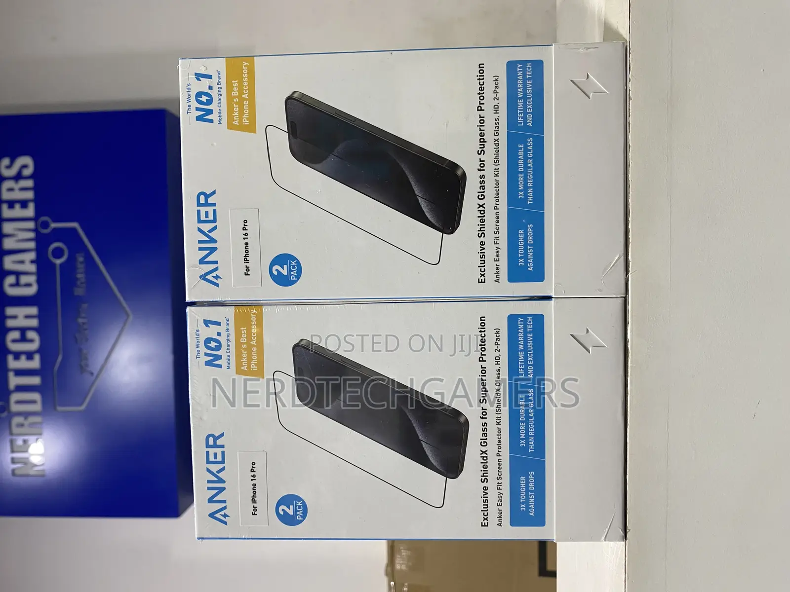 Anker Easy Fit HD Screen Protector, for iPhone 16 Pro Max