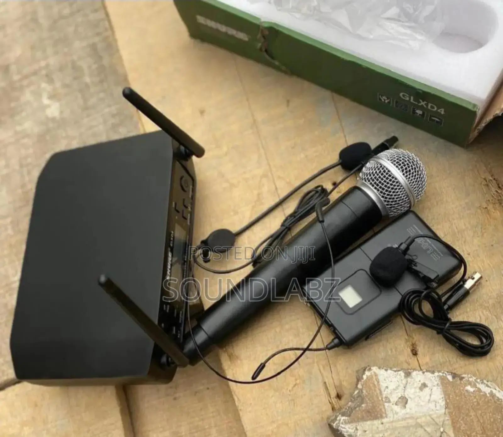Shure Glx D4 3-in-1 Wireless Professional Microphone